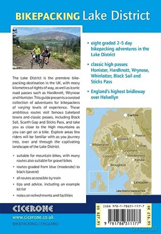Bikepacking In The Lake District - Edward Hunton [KSIĄŻKA]