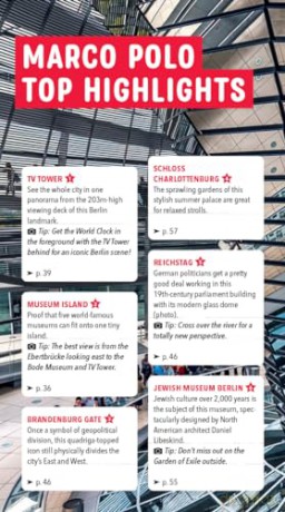 Berlin Travel Guide With Pull Out Map - Marco Polo [KSIĄŻKA]