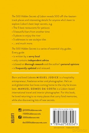 500 Hidden Secrets Of Lisbon [KSIĄŻKA]
