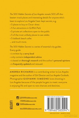 500 Hidden Secrets Of Los Angeles [KSIĄŻKA]