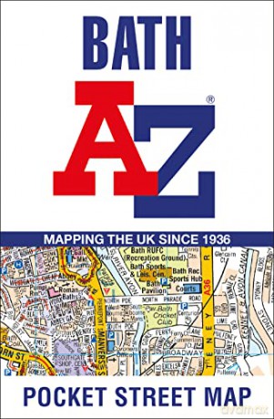 Bath A-Z Pocket Street Map - A-Z Maps [KSIĄŻKA]