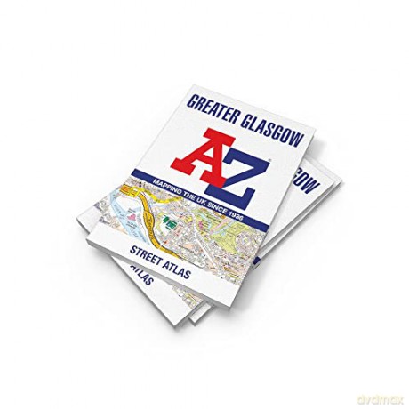 Greater Glasgow A-Z Street Atlas - A-Z Maps [KSIĄŻKA]