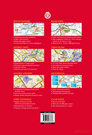 Aa Great Britain Road Atlas 2024 [KSIĄŻKA]