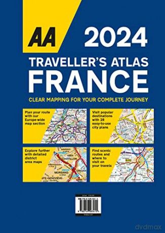 Aa Travellers Atlas France 2024 [KSIĄŻKA]