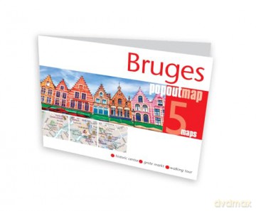 Bruges Popout Map - Popout Maps [KSIĄŻKA]