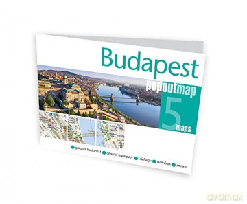 Budapest Popout Map - Popout Maps [KSIĄŻKA]