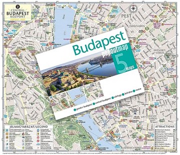 Budapest Popout Map - Popout Maps [KSIĄŻKA]