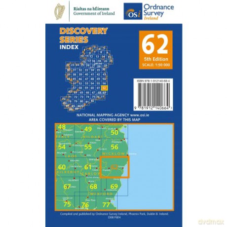 Discovery 62 Carlowwexfordwicklow - Ordnance Survey [KSIĄŻKA]