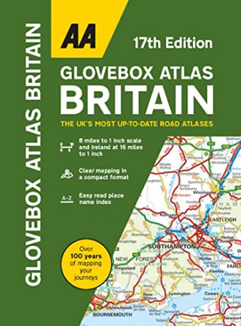 Glovebox Atlas Britain Spiral [KSIĄŻKA]