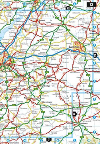 Glovebox Atlas Britain Spiral [KSIĄŻKA]