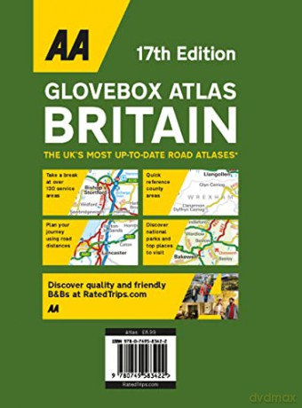 Glovebox Atlas Britain Spiral [KSIĄŻKA]