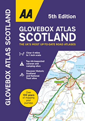 Glovebox Atlas Scotland Spiral [KSIĄŻKA]