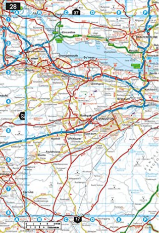 Glovebox Atlas Scotland Spiral [KSIĄŻKA]
