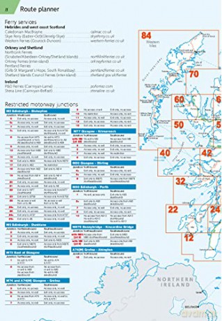Glovebox Atlas Scotland Spiral [KSIĄŻKA]