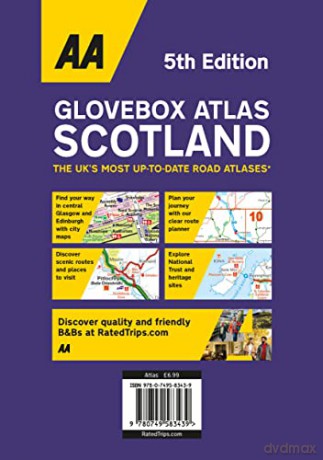 Glovebox Atlas Scotland Spiral [KSIĄŻKA]