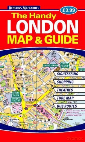 Handy London Map Guide [KSIĄŻKA]