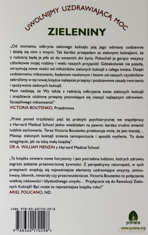 REWOLUCJA ZIELONYCH KOKTAJLI. Ogromny krok ku naturalnemu zdrowiu - Boutenko Victoria [KSIĄŻKA]