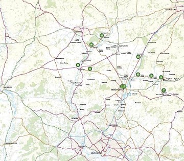 15 Short Walks In Winchester - Malcolm Leatherdale [KSIĄŻKA]