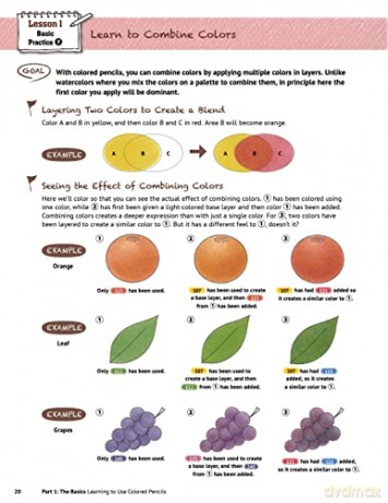 Beginners Guide/Colored Pencil Drawing - Yoshiko Watanabe [KSIĄŻKA]