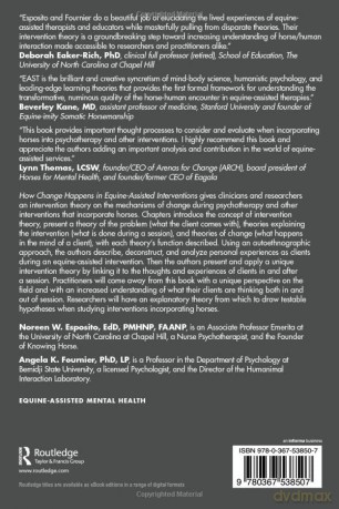 How Change Happens In Equineassisted Int - Noreen W. Esposito [KSIĄŻKA]