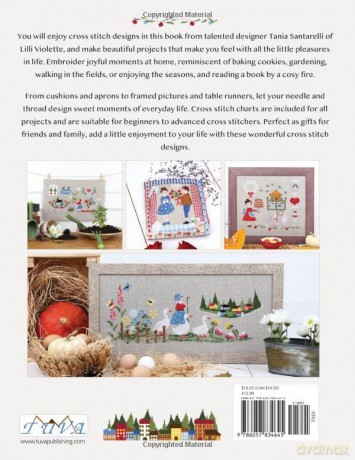 Cross Stitch My Home - Tania Santarelli [KSIĄŻKA]