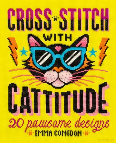 Cross Stitch With Cattitude - Emma Congdon [KSIĄŻKA]