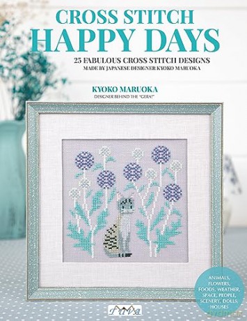 Happy Days Cross Stitch - Kyoko Maruoka [KSIĄŻKA]