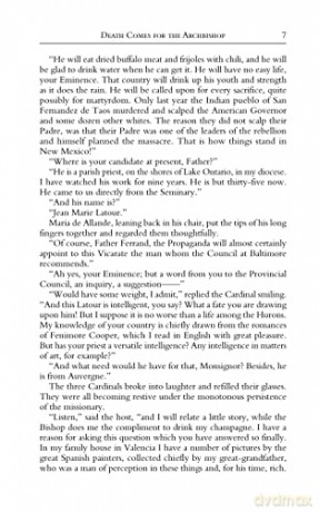 Death Comes For The Archbishop - Willa Cather [KSIĄŻKA]