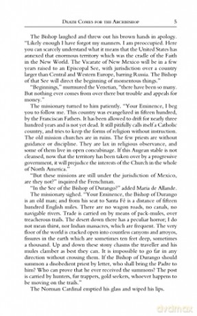 Death Comes For The Archbishop - Willa Cather [KSIĄŻKA]