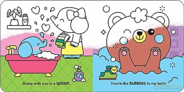 I Love You Soap Much Bath Book - Rose Rossner [KSIĄŻKA]