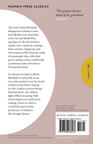 Clouds Over Paris - Felix Hartlaub [KSIĄŻKA]