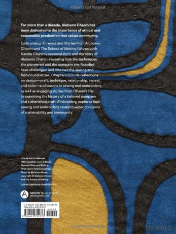 Embroidery Threads And Stories Fro - Natalie Chanin [KSIĄŻKA]