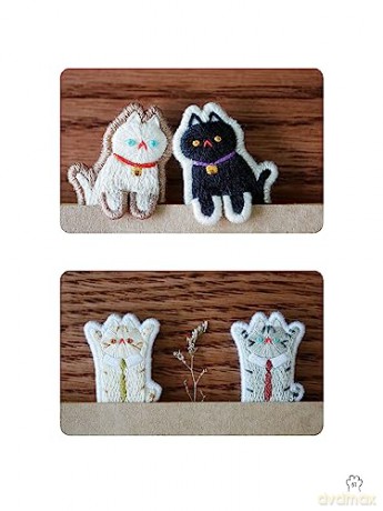 Cat Mania Embroidery - Jeon Ji Sun [KSIĄŻKA]
