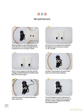 Cat Mania Embroidery - Jeon Ji Sun [KSIĄŻKA]