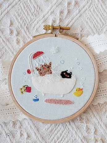 Cat Mania Embroidery - Jeon Ji Sun [KSIĄŻKA]