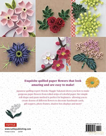 Beginners Guide To Quilling Paper Flower - Motoko Mag Nakatani [KSIĄŻKA]