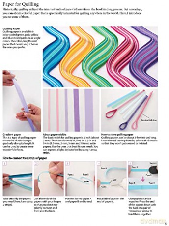 Beginners Guide To Quilling Paper Flower - Motoko Mag Nakatani [KSIĄŻKA]