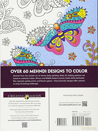 Creative Haven Mehndi Designs - Noble Marty [KSIĄŻKA]