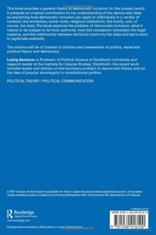 Boundaries Of Democracy - Ludvig Beckman [KSIĄŻKA]