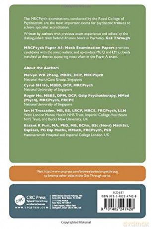 Get Through Mrcpsych Paper A - Melvyn Zhang Weibin [KSIĄŻKA]
