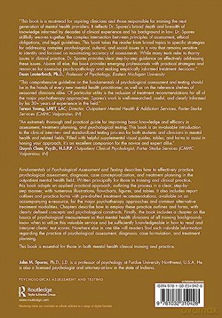 Fundamentals Of Psychological Assessment - John M. Spores [KSIĄŻKA]