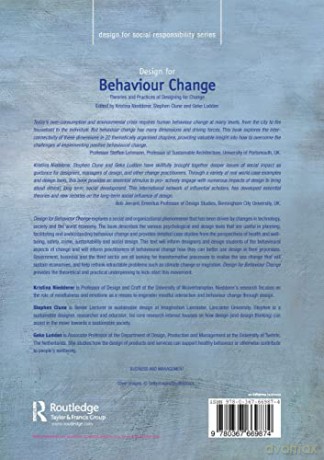 Design For Behaviour Change - Kristina Niedderer [KSIĄŻKA]