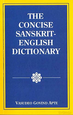 Concise Sanskrit English Dictionary - Vasudeo Apte [KSIĄŻKA]
