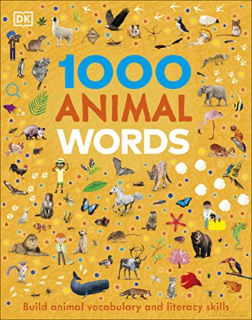 1000 Animal Words - Dk [KSIĄŻKA]