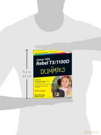 Canon Eos Rebel T31100d For Dummies - Julie Adair King [KSIĄŻKA]