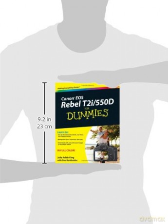 Canon Eos Rebel T2i/550d For Dummies - Julie A. King [KSIĄŻKA]