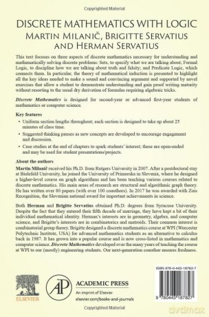 Discrete Mathematics - Brigitte Servatius [KSIĄŻKA]