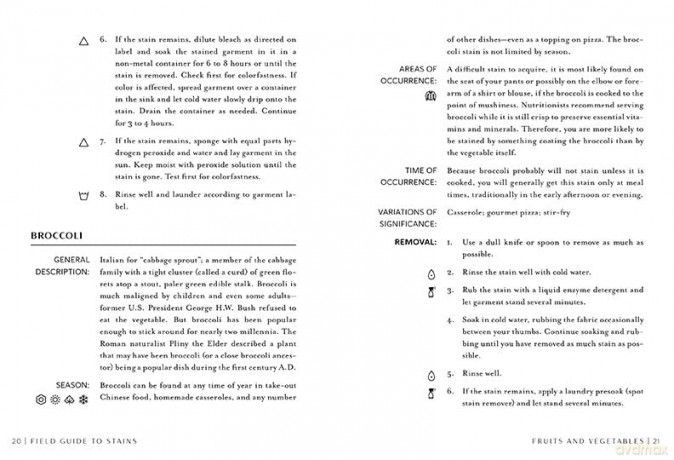 Field Guide To Stains - Virginia Friedman [KSIĄŻKA]