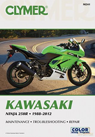Clymer Manuals Kawasaki Ninja 250 [KSIĄŻKA]