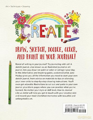 How To Journal Like An Artist - Jane Maday [KSIĄŻKA]